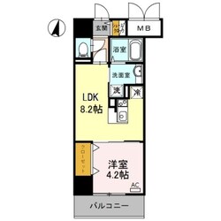 ザ　カームの物件間取画像